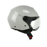 CGM 167A FLO MONO Scooter Cara Abierta Jet Casco Gris