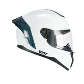 CGM 330A RIOT MONO Integral Moto Casco Blanco
