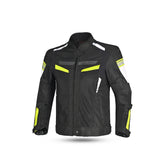 BELA - CHAQUETA TEXTIL SPRINTER NEGRO/AMARILLO FLUOR