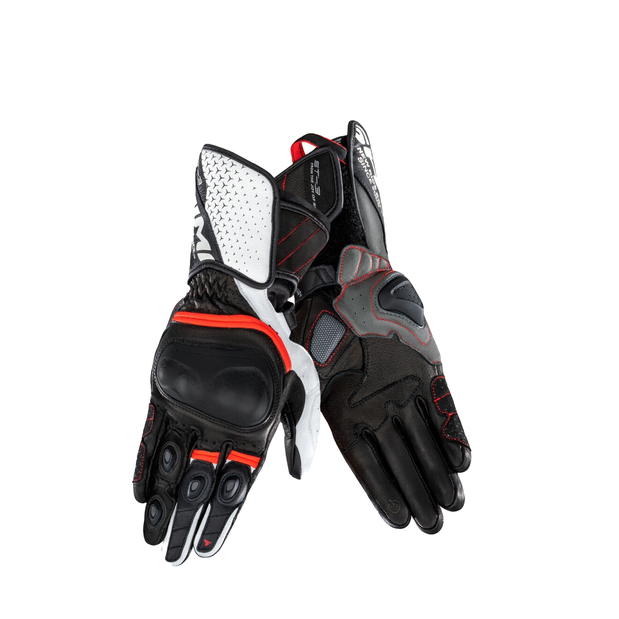 SHIMA ST-3 NEUE HANDSCHUHE WEISS/ROT – SECURTEX MOTOR S.L (t/a MaximoMoto)