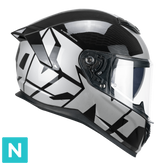 CGM 361T AVENT FIBRA STREET CASCO DE MOTO INTEGRALES NEGRO PLATA – Maximomoto ES