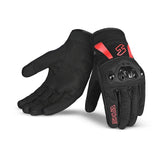 SHUA - GUANTI IN TESSUTO SHOT LADY NERO/ROSSO