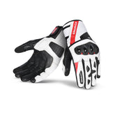 BELA - Guante Piel Blast Man Negro/Blanco/Rojo – Maximomoto ES