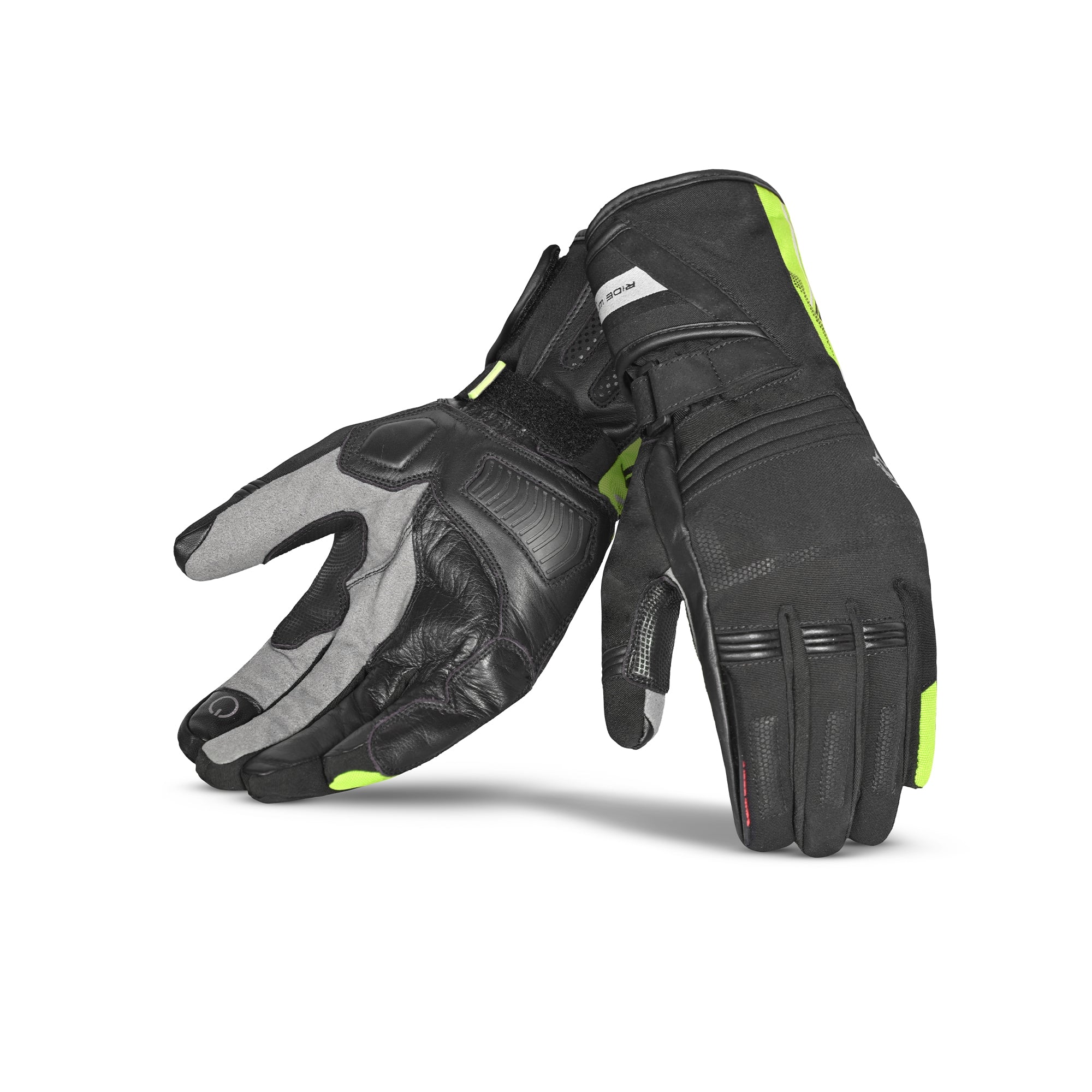 Guantes de moto invierno, Guante piel para hombre Bela IGLO