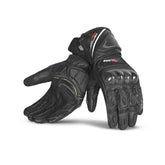 BELA ROCKET GUANTES LARGOS HOMBRE PIEL NEGRO GRIS – Maximomoto ES