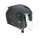CGM 136A DNA MONO ABATIBLES CASCO JET NEGRO MATE