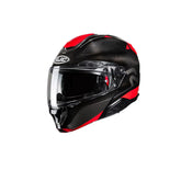 HJC RPHA 91 NOELA CARBON MC1 CASCO MODULAR NEGRO ROJO