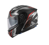 KAPPA KV50 ESCALADE MODULAR CASCO NEGRO MATE ROJO - CASCO