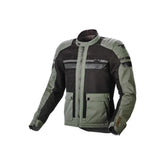 MACNA Fluent Moto Hombre Textil Chaqueta Verde Negro - CHAQUETA