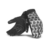 R-TECH - Textilhandschuh Leopard Schwarz/Grau – Maximomoto ES