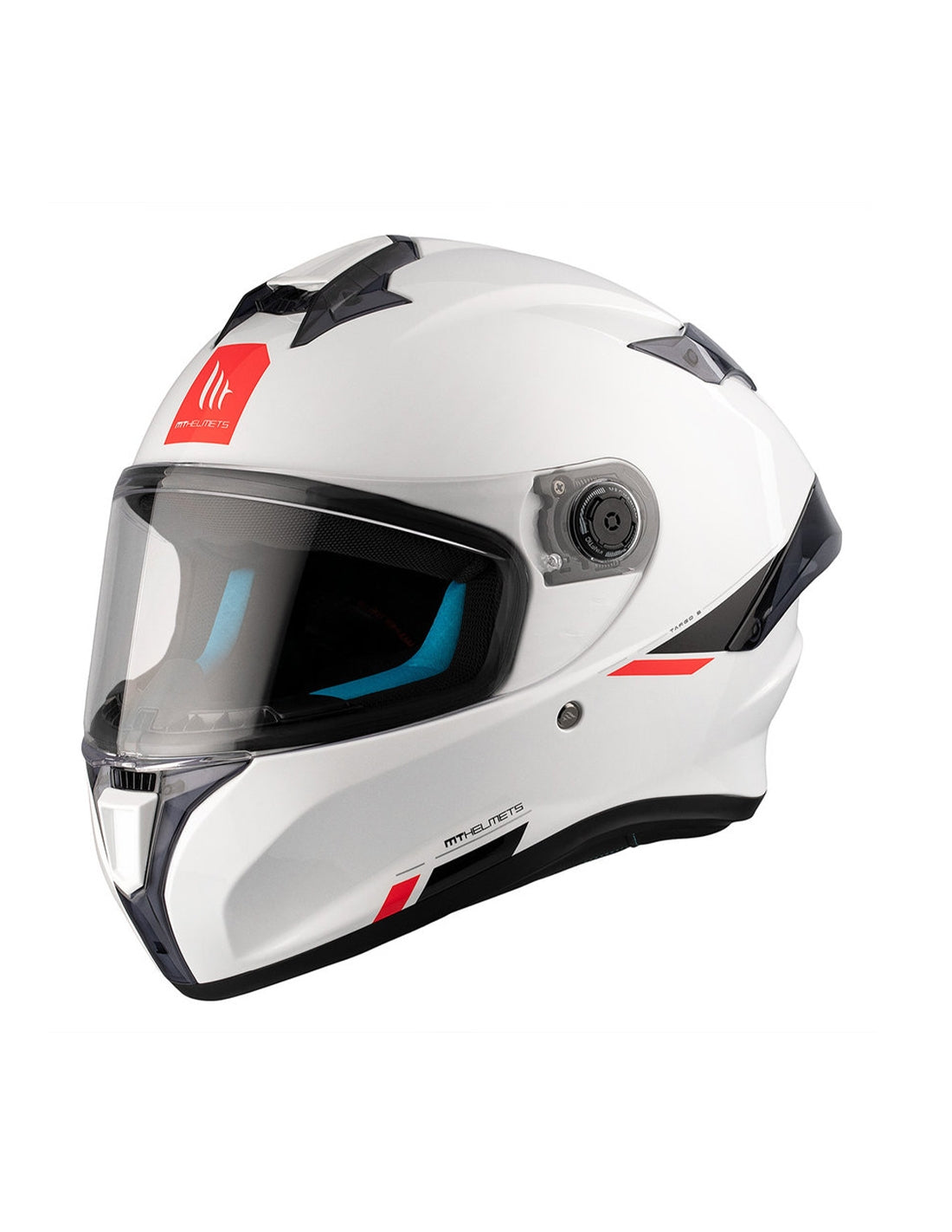 casco mt helmets blanco MT Targo S Solid A0 Pearl White Full Face Sport Motorcycle Helmet – SECURTEX MOTOR S.L (t/a MaximoMoto)