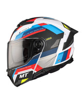 MT Atom 2 Sv Bast A0 Gloss Pearl Casco de motocicleta abatible - CASCO