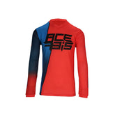 ACERBIS - CAMISETA MX J-TRACK SEVEN ROSSO/BLU - SECURTEX MOTOR S.L (t/a MaximoMoto)