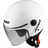 AXXIS OF501B SQUARE S SOLID A0 CASCO DE MOTO BLANCO PERLA BRILLO – Maximomoto ES