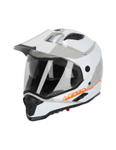 ACERBIS - CASQUE RÉACTIF 2206 BLANC/GRIS – Maximomoto ES