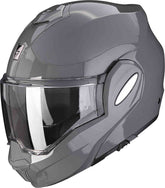 SCORPION EXO TECH EVO SOLID MODULAR MOTORCYCLE HELMET GRAY – Maximomoto ES
