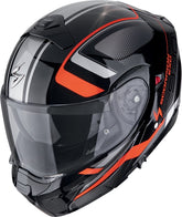 SCORPION EXO-930 EVO ARDENS CASCO MODULAR NEGRO METALIC ROJO – Maximomoto ES