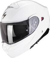 SCORPION EXO 930 EVO SOLID VOLLFLEXIBLER MOTORRADHELM WEISS – Maximomoto ES