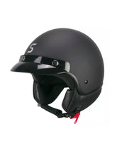 SKA-P 1FHA SMART MONO JET CASCO NEGRO MATE - CASCO