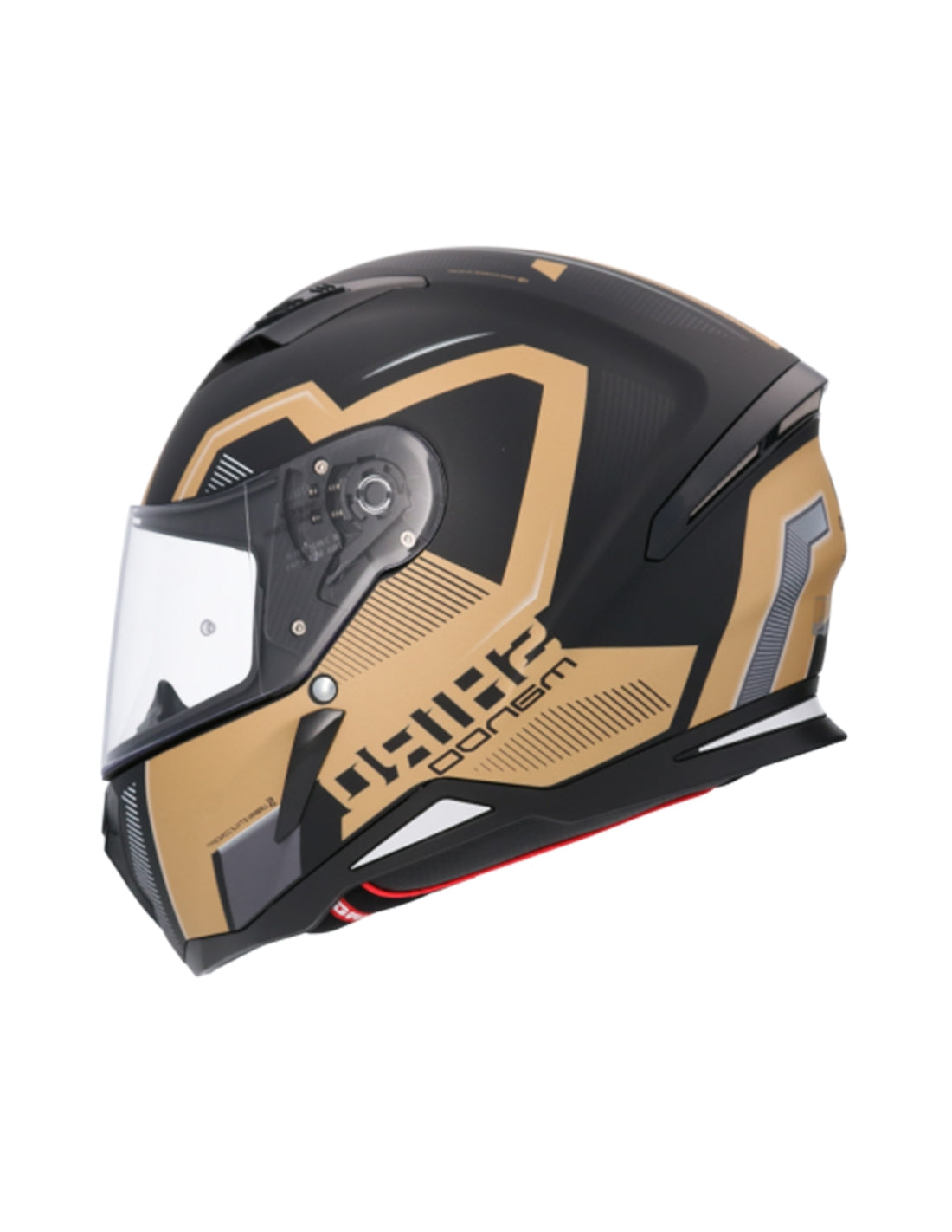 SHIRO CASCO HUNTER SH-890 MANDO NG MATE/DORADO – SECURTEX MOTOR