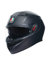 Casque AGV K3 MONO NOIR MAT – Maximomoto ES
