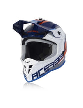 ACERBIS - CASCO LINEAR BIANCO/BLU