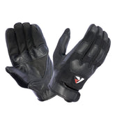 R-TECH - Guanto in pelle Digione nera – Maximomoto ES
