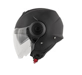 Capacete aberto para moto KAPPA KV37 AERODYNAMIC, preto mate. – Maximomoto ES