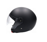 Capacete KAPPA KV40 Hawaii para Motociclismo Jet, Preto Básico – Maximomoto ES