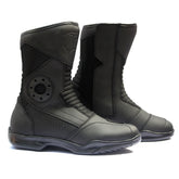 BELA - Prime Long Man Schwarze Lederstiefel – Maximomoto ES