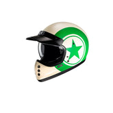 HJC V60 NYX MC4SF ESTILO RETRO VINTAG DE MOTOCICLETA CASCO