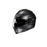 HJC C91N TURISMO DE MOTO CASCO MODULAR SEMIPLANO TITANIO