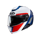 HJC i91 BINA MC21 Modularer Motorradhelm Weiß Blau Rot – Maximomoto ES