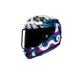 HJC RPHA12 KRAKEN MC28 DEPORTIVO MOTOCICLETA CASCO INTEGRAL