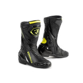 BELA - Bottes en cuir Thunder Racing Noir/Jaune fluo – Maximomoto ES