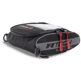 R-TECH - Mochila Piel/Textil Frame - M / Negro
