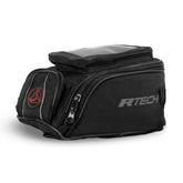 R-TECH - Mochila Piel/Textil Route - S / Negro