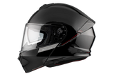 MT Genesis SV Solid A1 NEGRO BRILLO - CASCO