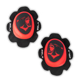 BELA - Coulisseau pour genoux en PVC/protection textile rouge
– Maximomoto ES