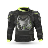 BELA-Textil-Protektor-Motocross-Jacke mit Hosenträgern Schwarz/Fluogelb – Maximomoto ES