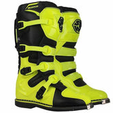 SCOYCO Motocross Sport Enduro Boot Negro/Amarillo