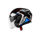 GIVI CASCO JET X.25 TRACE NEGRO BLANCO AZUL – Maximomoto ES