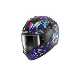 SHARK RIDILL 2 RAGING BEAST INTEGRAL CASCO Negro mate Violeta Verde – Maximomoto ES