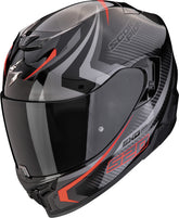 SCORPION CASCOS INTEGRALES EXO-520 EVO AIR TERRA NEGRO PLATA ROJO – Maximomoto ES