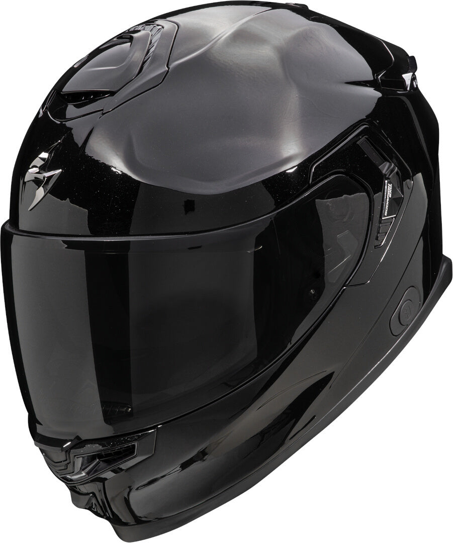 scorpion exo 391 solid helmet SCORPION EXO-GT SP AIR SOLID FULL-FACE HELMET METALLIC BLACK – SECURTEX MOTOR S.L (t/a MaximoMoto)