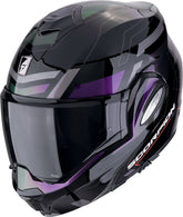 SCORPION EXO Tech Evo Conquer Turismo Casco modular Negro-Camaleon – Maximomoto ES