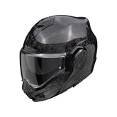 SCORPION Exo-Tech Evo Onyx Carbon Solid Modular Helmet Black – Maximomoto ES