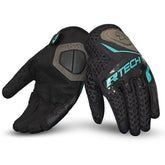 R-Tech Ride Pro Lady Guantes De Verano Negro/Turquoise