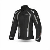 R-TECH MARSHAL CHAQUETA DE MOTO DE MUJER TEXTIL NEGRO GRIS