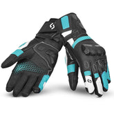 SHUA RANGER PRO GUANTES DE MUJER NEGRO BLANCO TURQUISE – Maximomoto ES